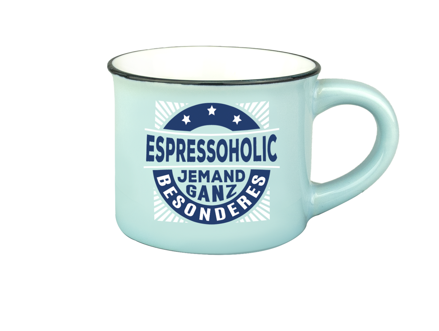 H & H Espresso-Tasse - Espressoholic jemand ganz besonderes
