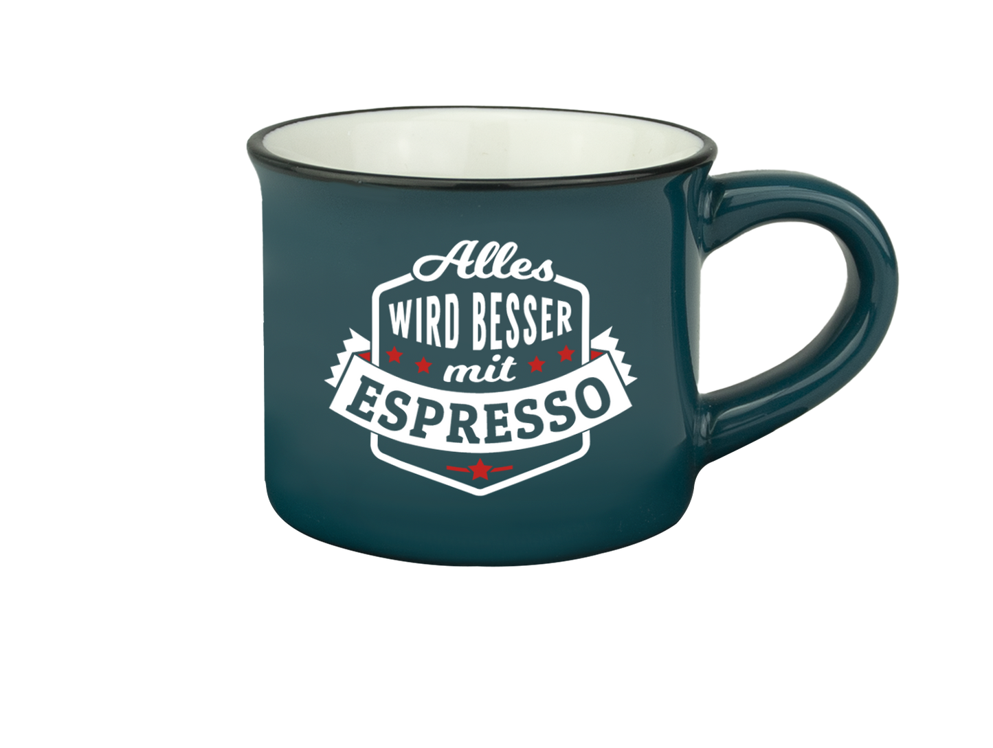 H & H Espresso-Tasse - Alles wird besser mit Espresso