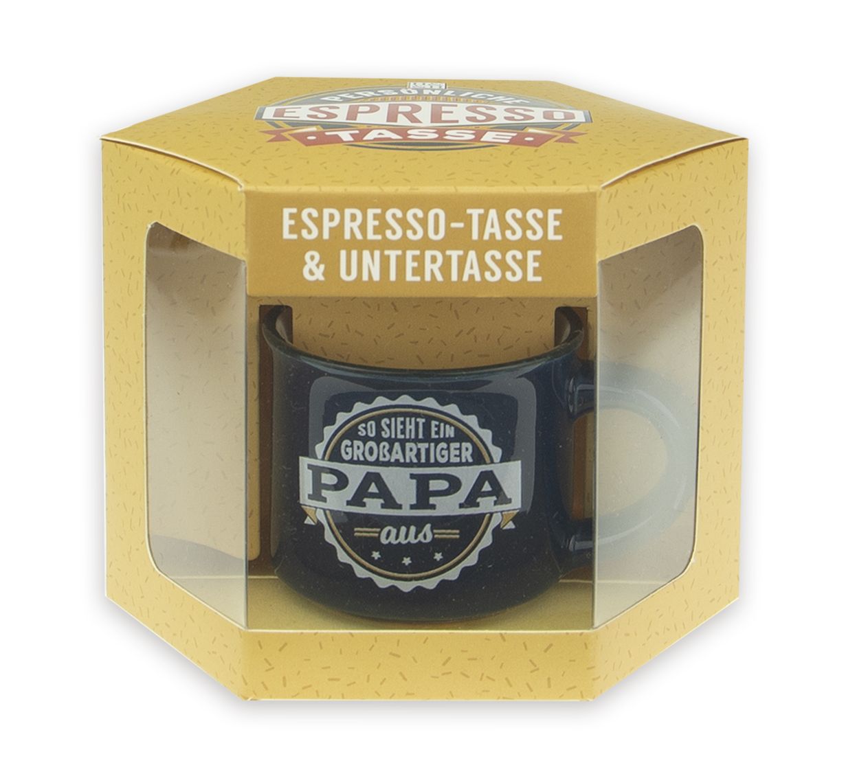 H & H Espresso-Tassen - Geschenkbox
