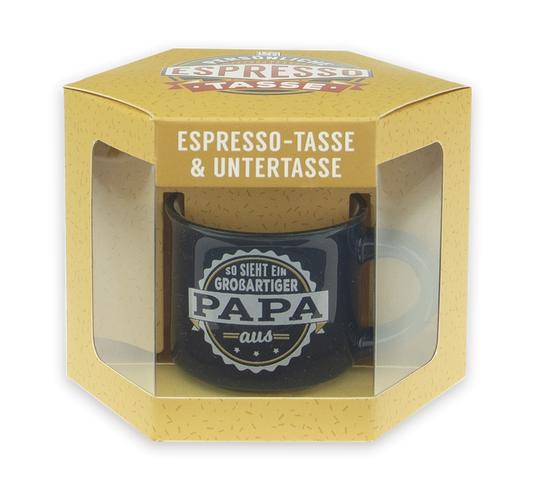 H & H Espresso-Tassen - Geschenkbox